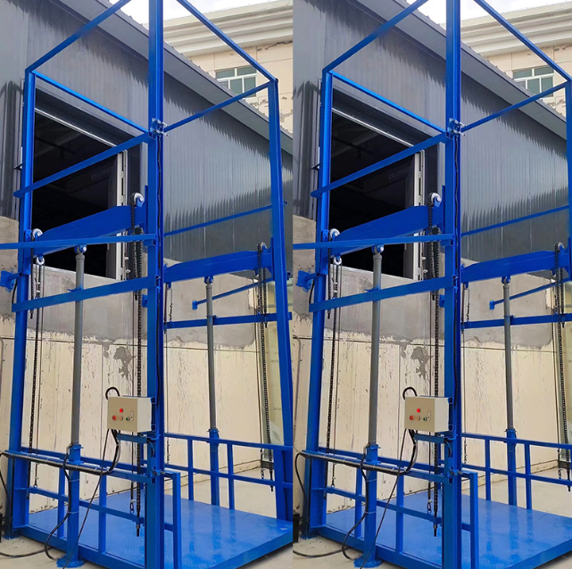 万宁导轨式升降货梯